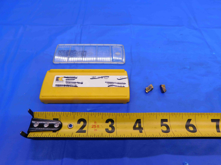 2pcs NEW TOOL-FLO TF22167 GP3 TiN COATED CARBIDE GROOVING INSERTS INDEXABLE - CB3785RDT