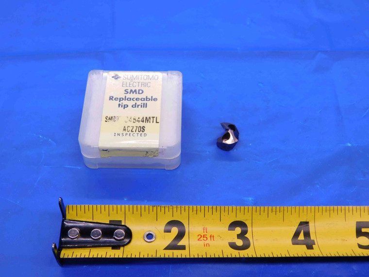 1pc NEW SUMITOMO SMD SMCT C4844MTL ACZ70S CARBIDE REPLACEABLE TIP DRILL INSERT - CB3814RDT