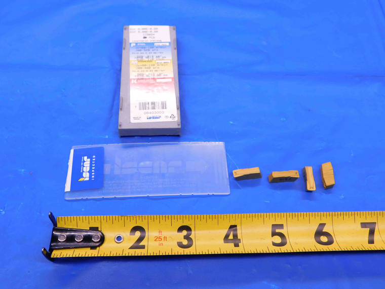 4pcs NEW ISCAR GIF 5.00E-0.80 IC9054 TiN CARBIDE GROOVING INSERTS INDEXABLE - CB3831RTD