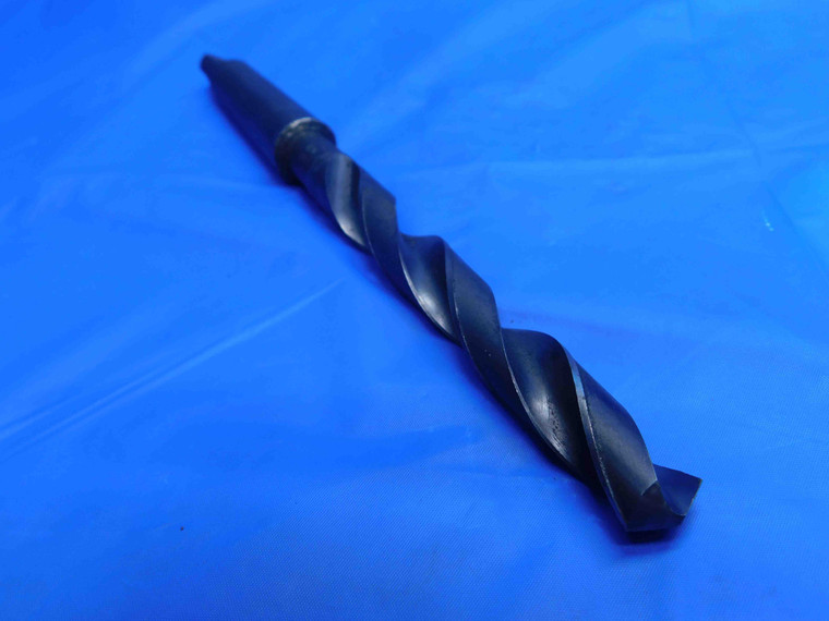 35/64 O.D. HSS TWIST DRILL BIT MORSE TAPER #2 SHANK 4.54 LOC 9" OAL .5468 MT2 - AJ0968AB3