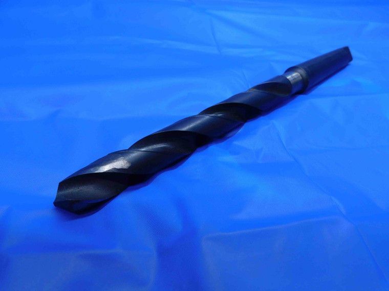 19/32 O.D. HSS TWIST DRILL BIT MORSE TAPER #2 SHANK 5.11 LOC 9" OAL .5937 MT2 - AJ1061AB3