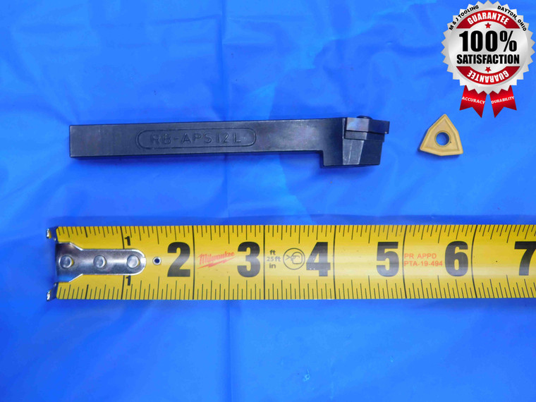 RB-APS12L LATHE TURNING TOOL HOLDER 15/32 SQUARE SHANK 5" OAL MILLING TOOLING - AJ1123AZ3