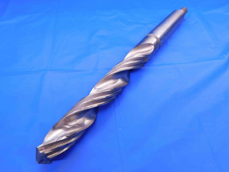 1.223 O.D. HSS TRIPLE MARGIN TWIST DRILL BIT MORSE TAPER #4 SHANK 8" LOC MT4- CB3900AB3