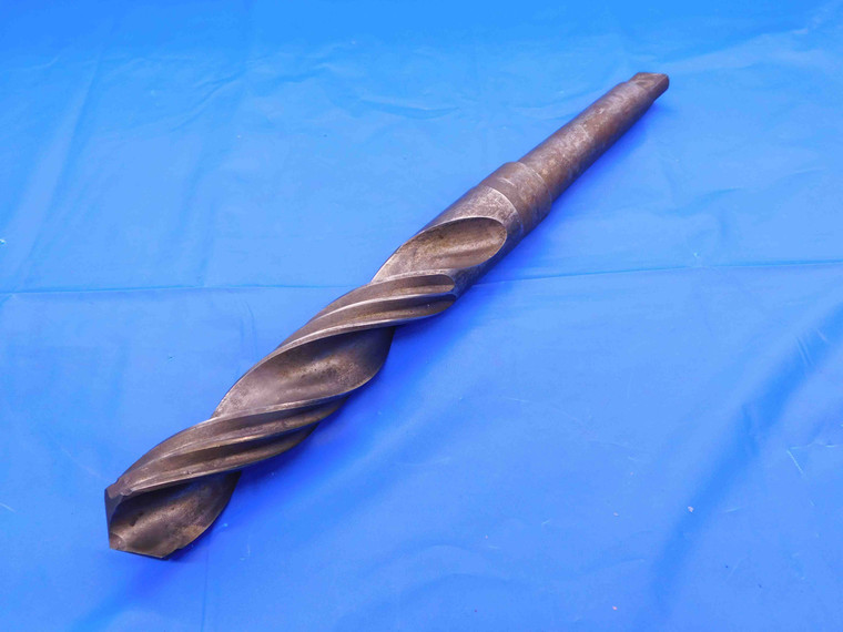 1.223 O.D. HSS TRIPLE MARGIN TWIST DRILL BIT MORSE TAPER #3 SHANK 5 3/4 LOC MT3 - CB3904AB3
