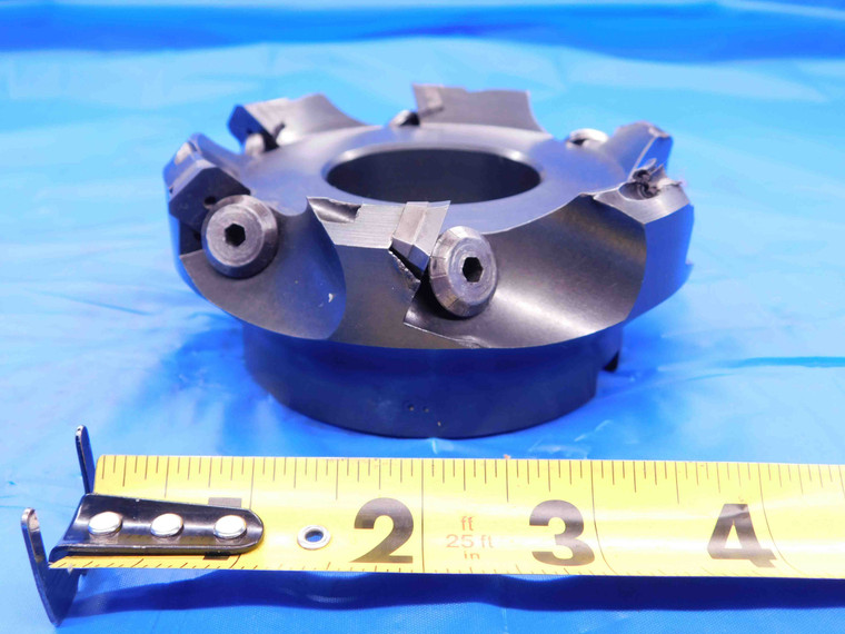 TMX 4" O.D. FACE MILL 6-924-003 1 1/4 PILOT 1/2 KEY HOLDS 6 INSERTS SE_N 42 4.0 - CB4000AZ3