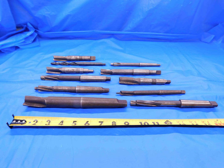 10 PCS. COUNTERBORE LOT WITH MORSE TAPER SHANKS LATHE MACHINIST TOOLING CNC - CB4041AN4