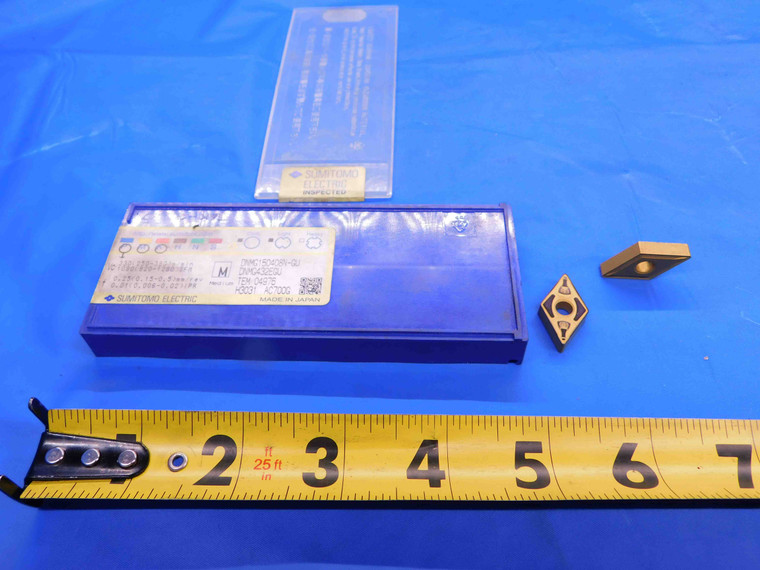 2pcs NEW SUMITOOL DNMG150408N-GU AC700G TiN COATED CARBIDE TURNING INSERTS CNC - CB4037LVR