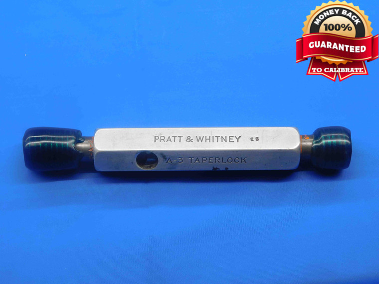 9/16 12 NC SPECIAL THREAD PLUG GAGE .5625 GO NO GO P.D.'S = .50775 & .50855 UNC - DW27779RD