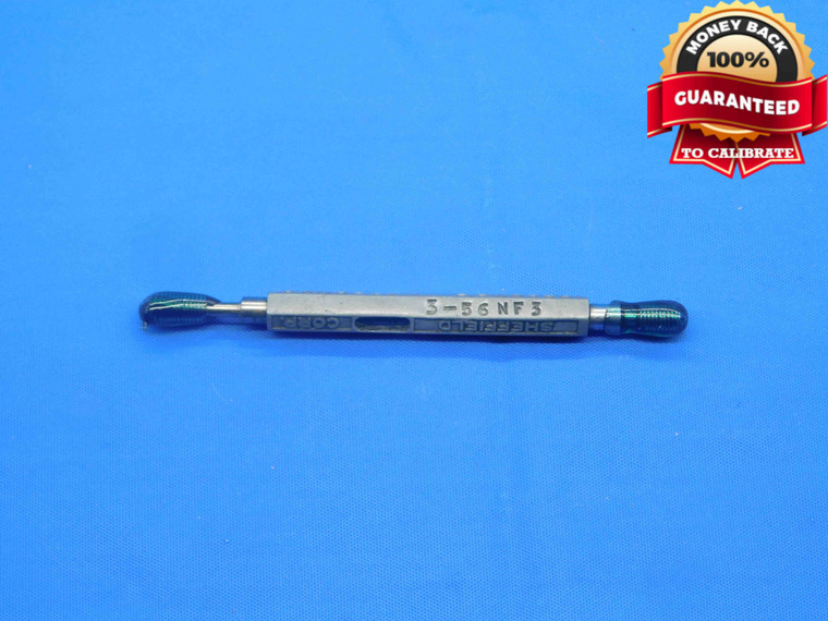 3 56 NF 3 THREAD PLUG GAGE #3 .099 .0990 GO NO GO P.D.'S = .0874 & .0889 UNF-3 - DW27792RD