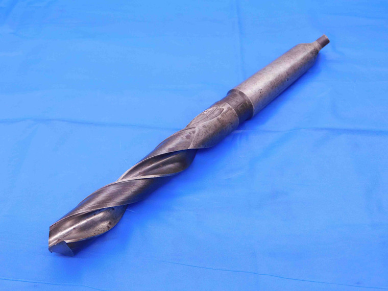 REPUBLIC 7/8 O.D. HSS TWIST DRILL BIT MORSE TAPER #3 SHANK 4 1/2 LOC .875 MT3 - CB4148AN4