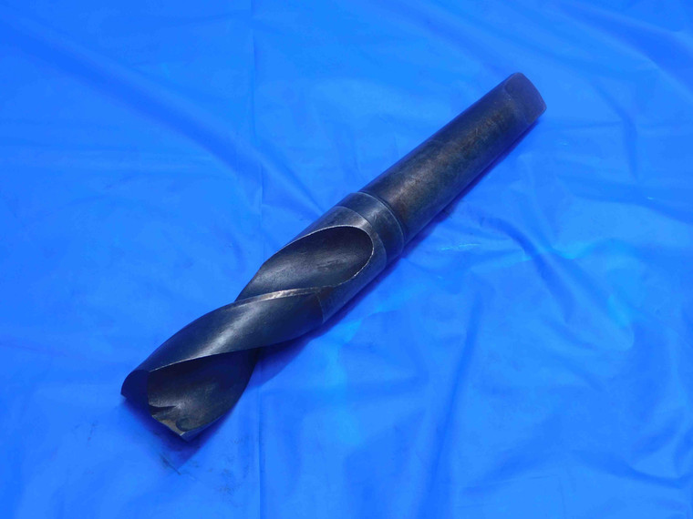 C-L 1 3/8 O.D. HSS FLAT BOTTOM TWIST DRILL BIT MORSE TAPER #4 SHANK 1.375 MT4 - AJ1476AN4