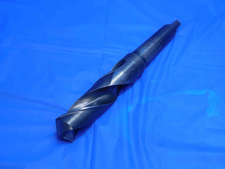 C-L 1 31/64 O.D. HSS TWIST DRILL BIT MORSE TAPER #4 SHANK 4 1/2 LOC 1.4843 MT4 - AJ1468AN4
