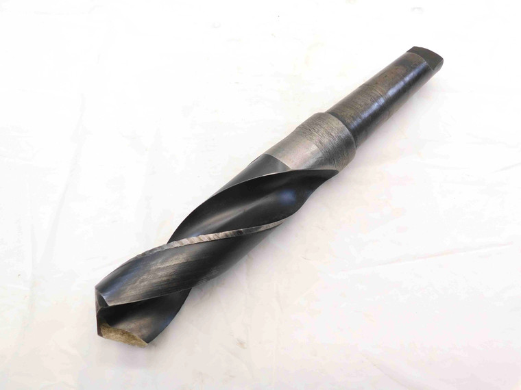 2 1/8 O.D. HSS TWIST DRILL BIT MORSE TAPER #5 SHANK 6 3/4 LOC 2.125 MT5