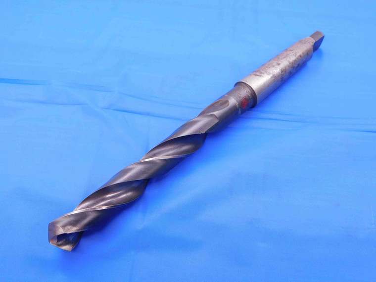 STANDARD 5/8 O.D. HSS TWIST DRILL BIT MORSE TAPER #2 SHANK 4 1/4 LOC .625 MT2 - CB4161AN4