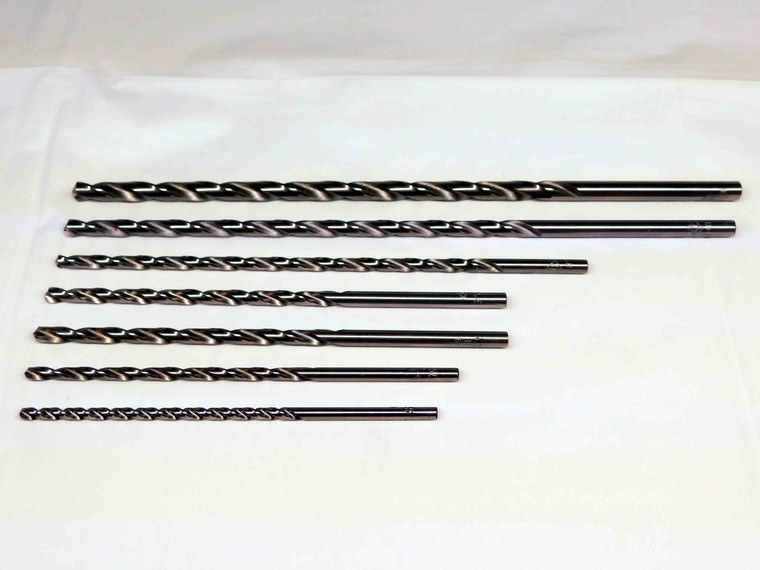 NEW 7 PCS DAGGER HSS TWIST DRILL BITS SIZES RANGE FROM 3.2 - 6mm METRIC MILLING - BR4902MJT