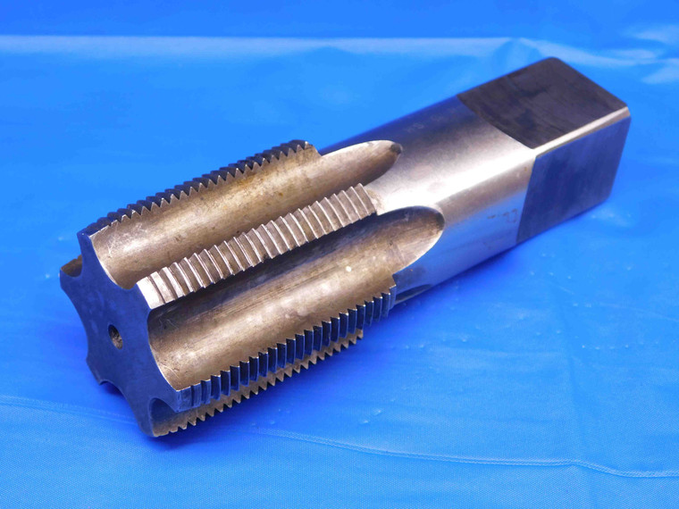 WOOD & SPENCER 1 3/4 12 NS GR HSS PLUG TAP 6 STRAIGHT FLUTE 1.75 CNC USA MADE - BR5107AZ3