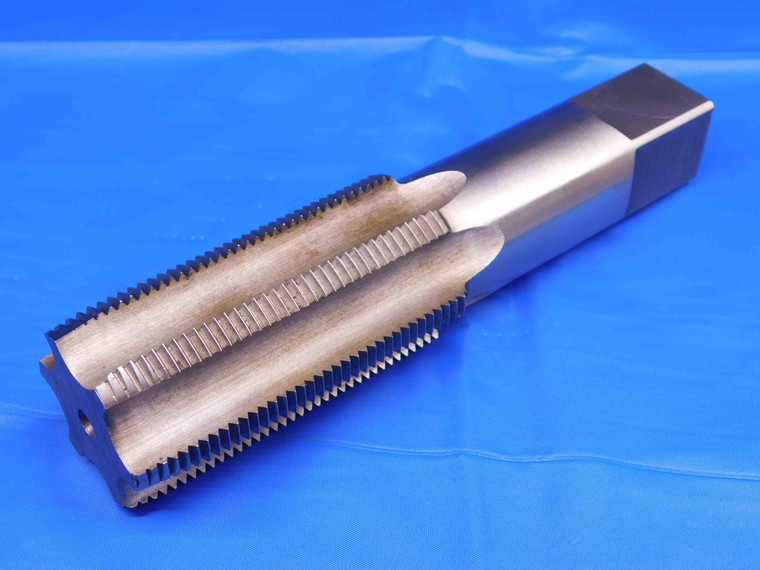 CLEVELAND 1 1/2 12 NF GH4 HSS PLUG TAP 6 STRAIGHT FLUTE 1.5 MILLING THREADING - BR5108AZ3