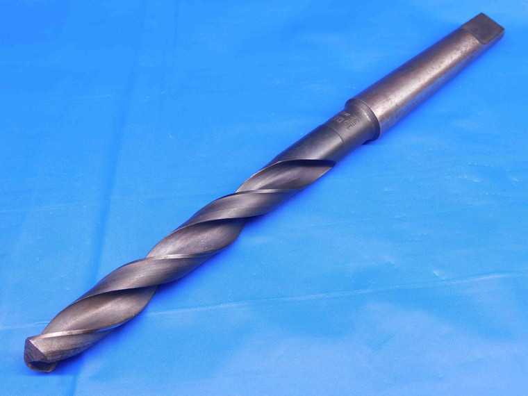 CLE-FORGE 19/32 O.D. HSS TWIST DRILL BIT MORSE TAPER #2 SHANK .5937 MT2 USA - BR5182AN4