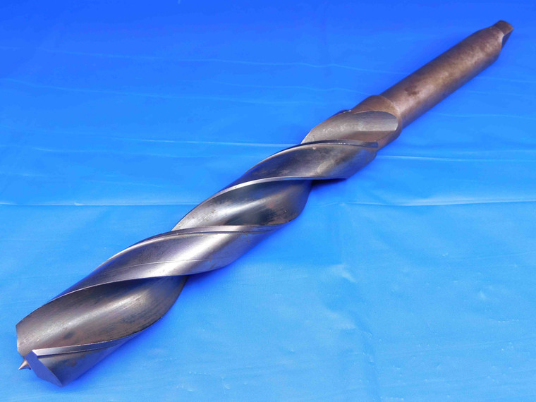 1 3/8 O.D. HSS BRAD POINT TWIST DRILL BIT MORSE TAPER #4 SHANK 1.375 MT4 CNC - BR5208AN4
