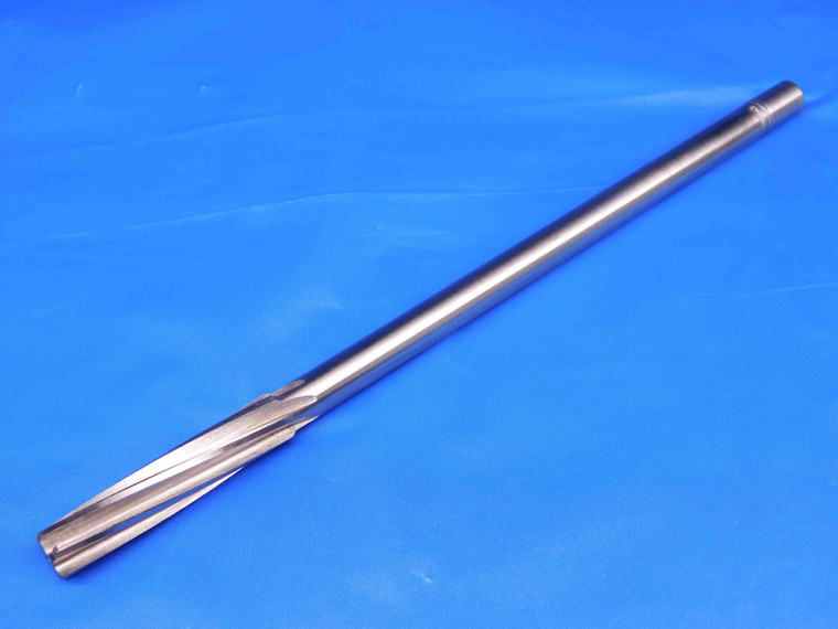 L&I 3/8 O.D. COBALT-PLUS CHUCKING REAMER SPIRAL 6 FLUTE .375 .3750 ONSIZE USA - BR5317OB4