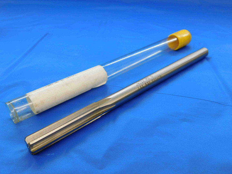 L&I 0.4717 OD HSS CHUCKING REAMER 6 FL .4717 15/32 .4688 +.0029 OVERSIZE 12 mm - JC3665OB4