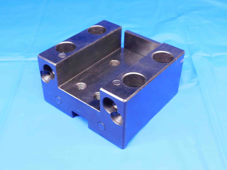 2" SLOT WIDTH LATHE TURRET TOOL HOLDER BLOCK 45mm X 80mm BOLT HOLE PATTERN CNC - BR5354BA4