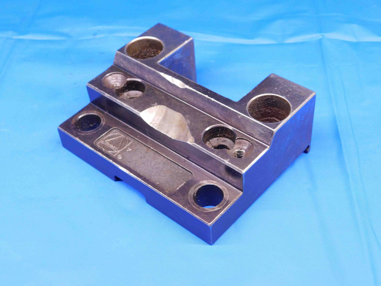 TRUDEX 2" SLOT WIDTH BOLT ON TURRET TOOL HOLDER BLOCK 45mm X 80mm BOLT PATTERN - BR5360BA4