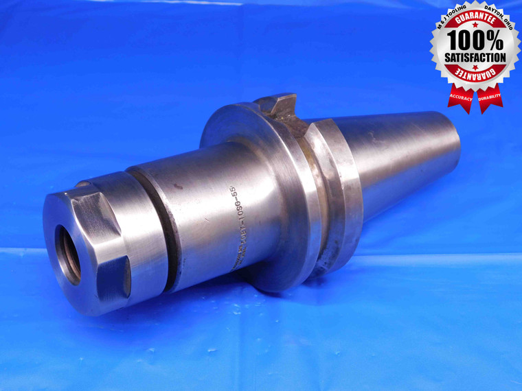 BT50 DEVLIEG TG100 COLLET CHUCK TOOL HOLDER 5 3/8 PROJECTION 50BT-10SG-55 TG 100 - BR5485LVR