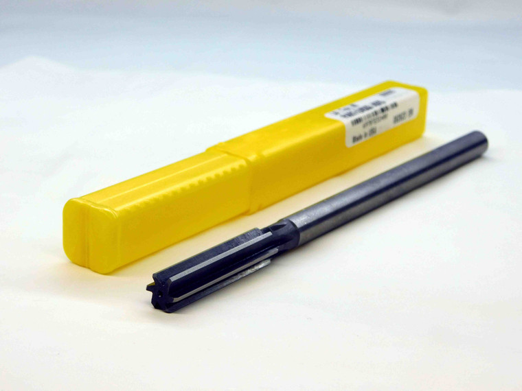 NEW L&I 7/16 O.D. HSS CHUCKING REAMER 6 FLUTE .4375 ONSIZE 11 mm MADE IN USA - JC3807LAI