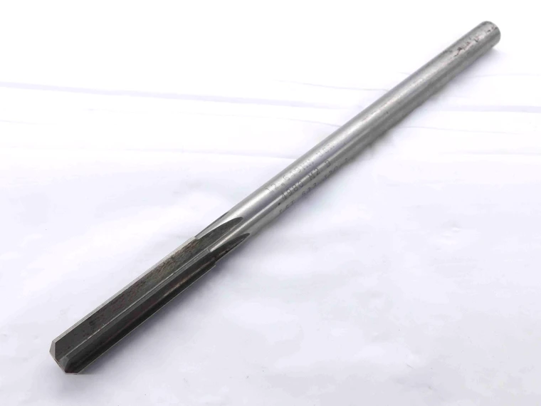 L & I 0.498 OD HSS CHUCKING REAMER 6 FL .498 .4980 1/2 .5000 -.0020 UNDERSIZE - JC3864OB4