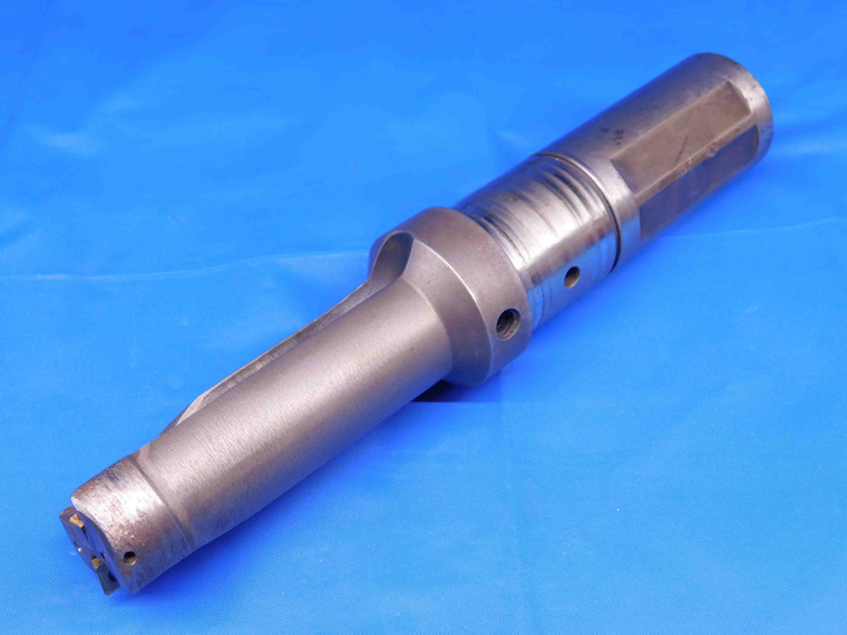 1 1/8 O.D. 7 1/8 OAL COOLANT THRU INDEXABLE INSERT DRILL 1 1/4 SHANK 2 FL 1.125 - BR5556AX4