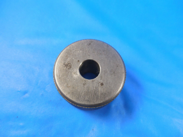 .3800 CLASS X GO SMOOTH PLAIN BORE RING GAGE .375 + .005 OVERSIZE 3/8 INSPECTION
