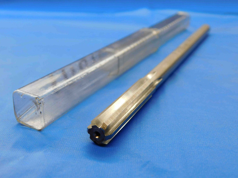 YANKEE 0.3543 OD HSS REAMER 6 FL .3543 11/32 .3438 +.0105 OVERSIZE 9 mm USA - JC3977AW4