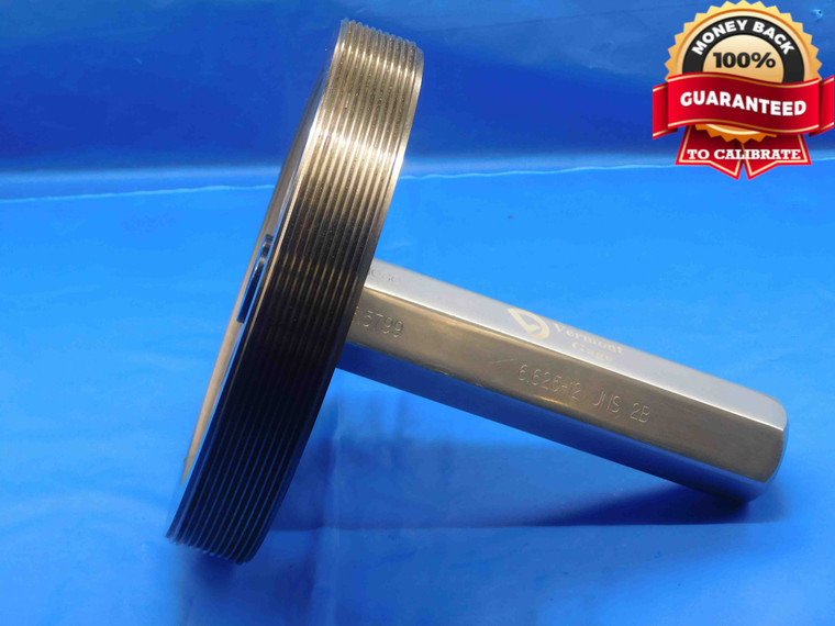 6 5/8 12 UNS 2B VERMONT THREAD PLUG GAGE 6.625 6.6250 NO GO ONLY P.D. = 6.5799 - DW28671OB4