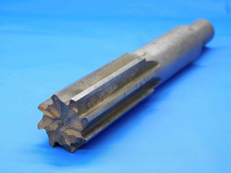 1" O.D. HSS CHUCKING REAMER 8 FLUTE 1.0 1.0000 ONSIZE CNC MILLING MACHINING KM1 - JC4334AY4