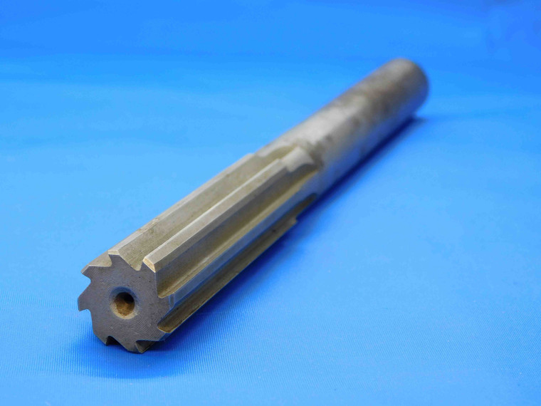 0.71 OD HSS CHUCKING REAMER 8 FL .71 .7100 23/32 .7188 -.0088 UNDERSIZE 18 mm - JC4340AY4