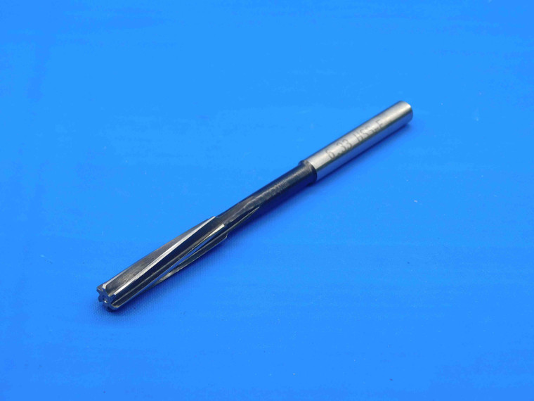 6.33 mm O.D. HSS CHUCKING REAMER SPIRAL 6 FLUTE .2492 MANUFACTURING TOOLING - DW29093AW4