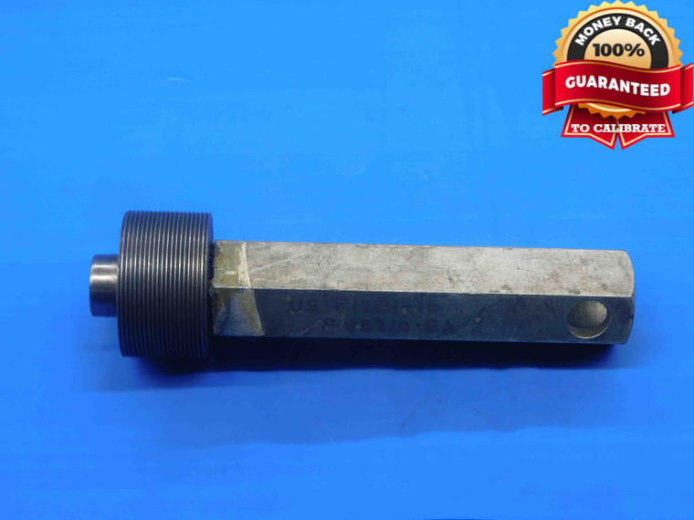 BUDGET 1 3/4 20 THREAD PLUG GAGE 1.75 1.750 NO GO ONLY P.D. = 1.7235 INSPECTION - DW29021BD4