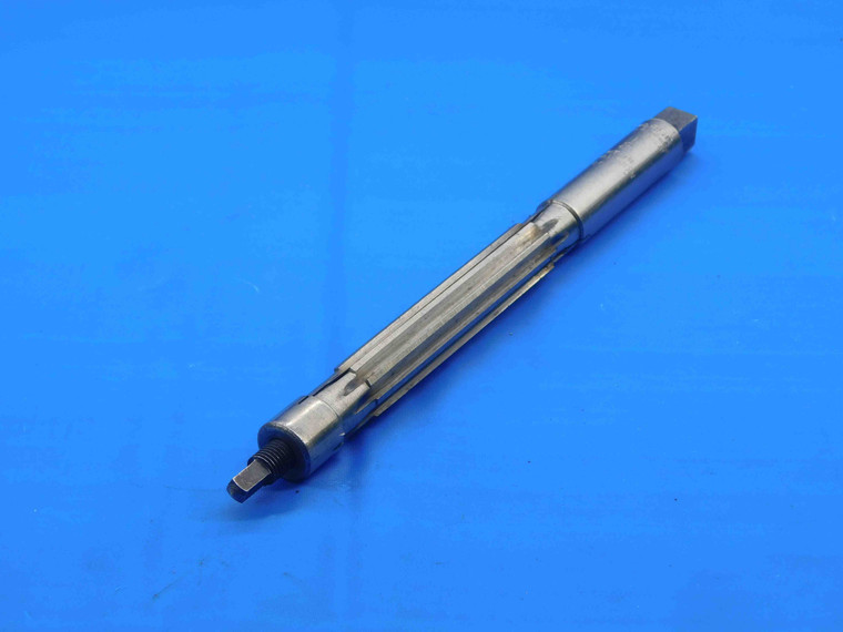 MORSE 1/2 O.D. HSS ADJUSTABLE EXPANSION REAMER 9 FLUTE .5 .5000 ONSIZE HAND - DW29124AW4