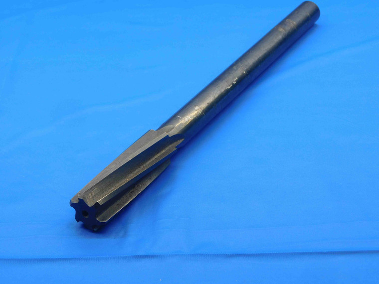 MORSE 23/32 O.D. HSS CHUCKING REAMER SPIRAL 6 FLUTE .71875 CNC TOOLING USA MADE - DW29135AK4