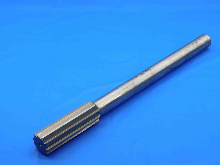 0.854 O.D. HSS CHUCKING REAMER 10 FLUTE .854 .8540 27/32 .8438 +.0102 OVERSIZE - DW29138AK4