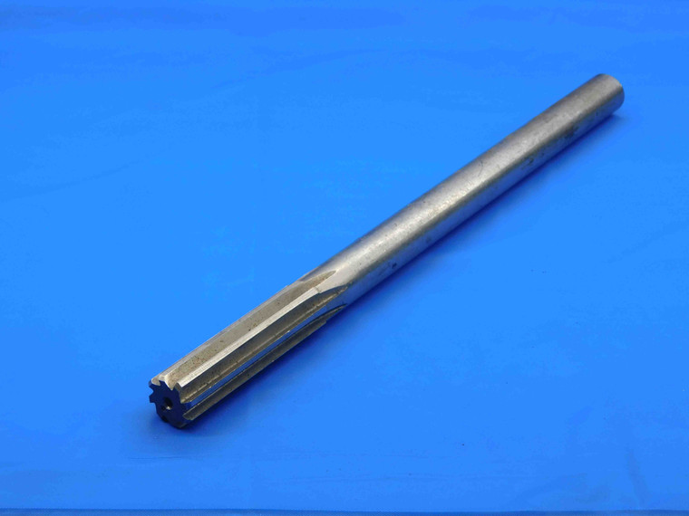 L&I 0.6117 O.D. HSS CHUCKING REAMER 8 FLUTE .6117 39/64 .6250 -.0133 UNDERSIZE - DW29139AK4