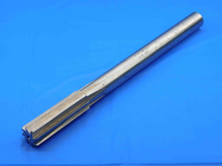 AP 0.8665 OD HSS CHUCKING REAMER 8 FLUTE .8665 7/8 .8750 -.0085 UNDERSIZE 22 mm - DW29150AK4