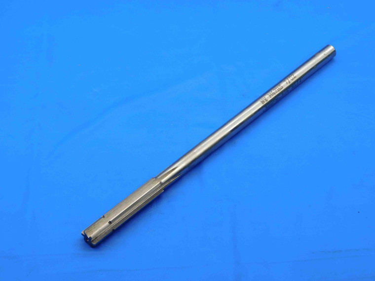 NY 0.388 OD M42 COBALT REAMER 6 FL .388 .3880 25/64 .3750 +.0130 OVERSIZE CNC - DW29285AL4