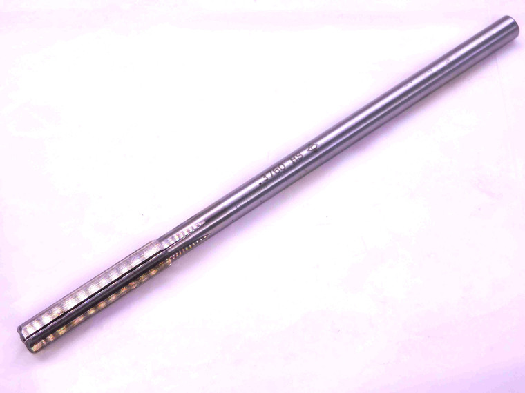 CLEVELAND 0.376 OD HSS REAMER SHANK 6 FL .376 .3760 3/8 .3750 +.0010 OVERSIZE - JC4495AW4