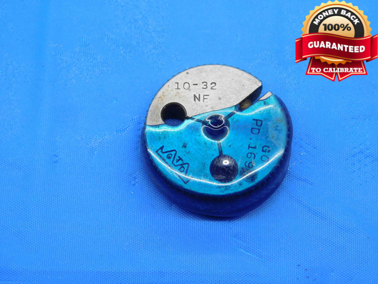 10 32 NF SPECIAL THREAD RING GAGE #10 .190 GO ONLY P.D. = .1695 INSPECTION - DW29334LVR
