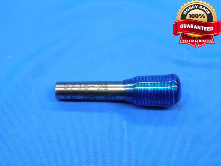 5/16 24 CL 3 LEFT HAND THREAD PLUG GAGE .3125 GO ONLY P.D. = .2854 L.H. 2B OR 3B - DW29399LVR