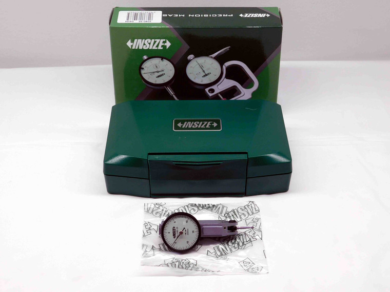 INSIZE #2380-35 HORIZONTAL DIAL TEST INDICATOR 0 - .03" RANGE .0005" GRADUATION  - MS7080INS