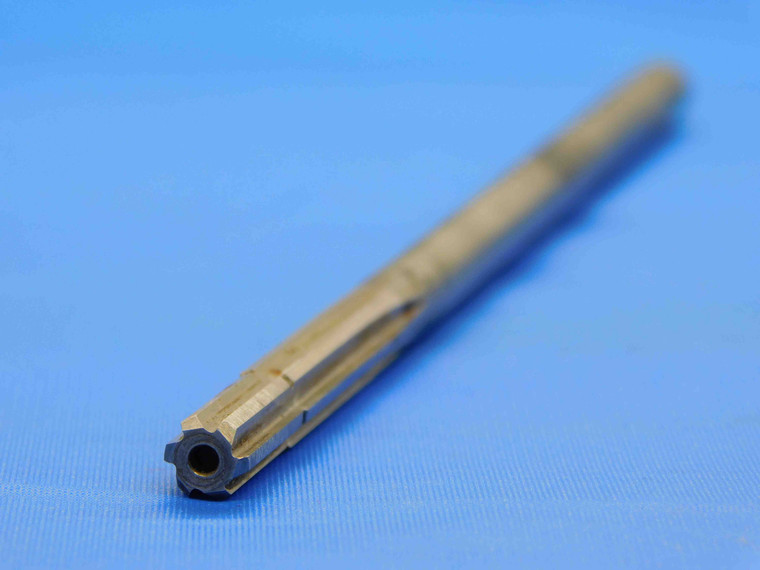 0.2468 OD HSS REAMER 6 FL .2468 1/4 .2500 -.0032 UNDERSIZE CNC .2326" PILOT - JC4517AL4