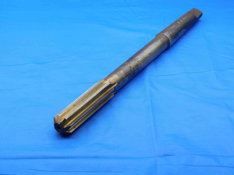STANDARD 0.7446 OD HSS REAMER MT2 SHANK 8 FL .7446 .7500 UNDERSIZE 19 mm CNC - DW29531BJ3